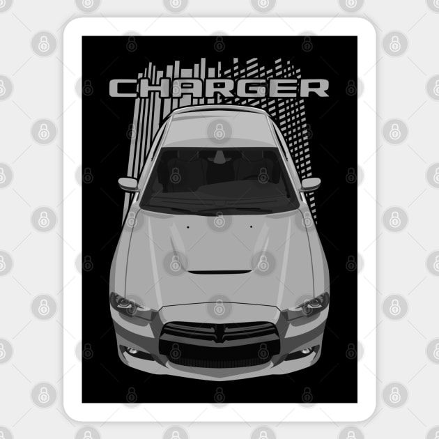 Charger LD 2011-2014-silver Sticker by V8social